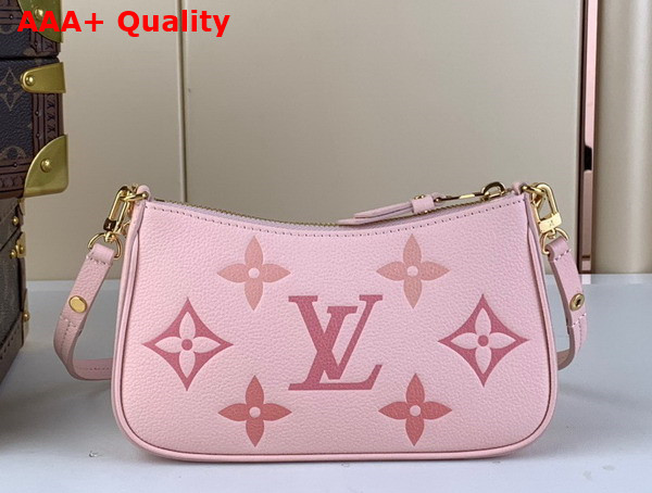 Louis Vuitton Easy Pouch in Gradient Pink Monogram Empreinte Leather M82346 Replica