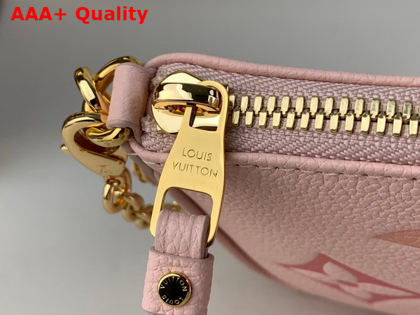 Louis Vuitton Easy Pouch in Gradient Pink Monogram Empreinte Leather M82346 Replica