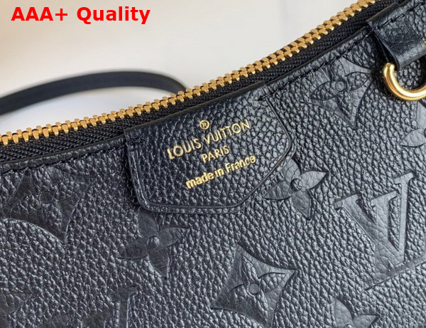 Louis Vuitton Eeasy Pouch On Strap Black Monogram Empreinte Leather M80349 Replica