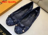 Louis Vuitton Elba Ballerina Blue Monogram Denim 1A2L6Q Replica