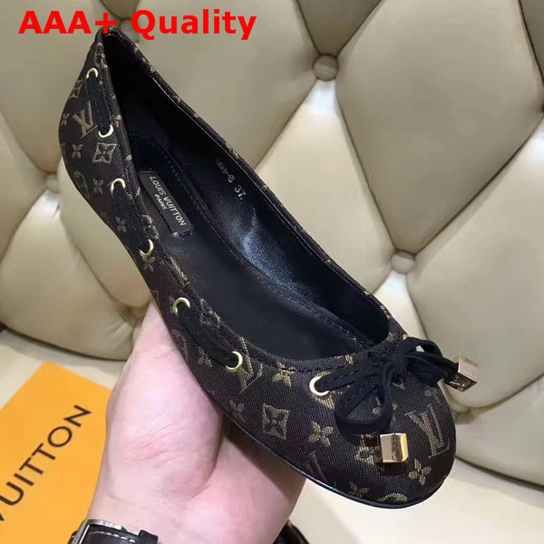 Louis Vuitton Elba Ballerina Monogram Denim Replica