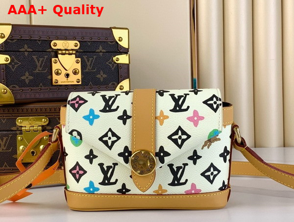 Louis Vuitton Envelope Wearable Wallet in Vanilla Monogram Craggy Coated Canvas M83346 Replica