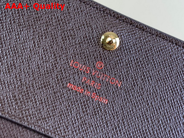 Louis Vuitton Enveloppe Carte De Visite Damier Ebene Canvas Replica