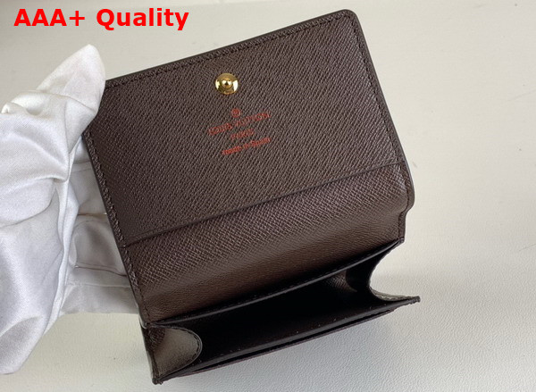 Louis Vuitton Enveloppe Carte De Visite Damier Ebene Canvas Replica