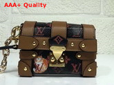 Louis Vuitton Essential Trunk Brown and Orange Transformed Historic Monogram Canvas M63892 Replica