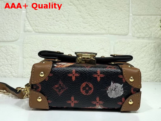 Louis Vuitton Essential Trunk Brown and Orange Transformed Historic Monogram Canvas M63892 Replica