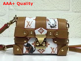 Louis Vuitton Essential Trunk Brown and White Replica