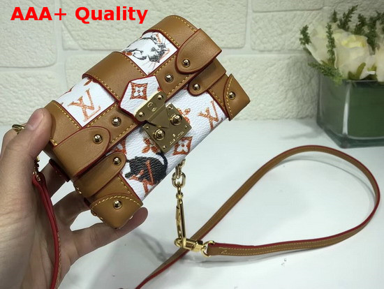 Louis Vuitton Essential Trunk Brown and White Replica