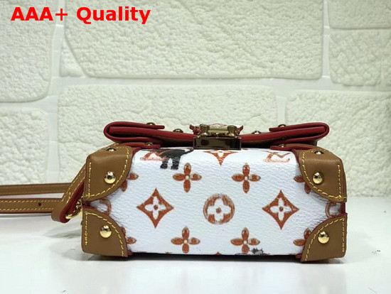 Louis Vuitton Essential Trunk Brown and White Replica