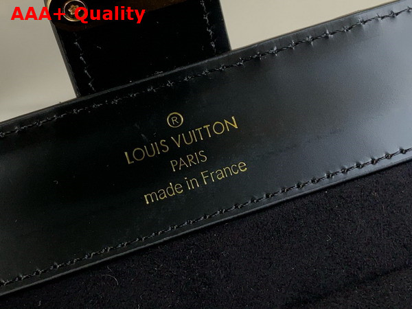 Louis Vuitton Etui Bijoux Jewelry Case in Black Monogram Empreinte Leather Replica