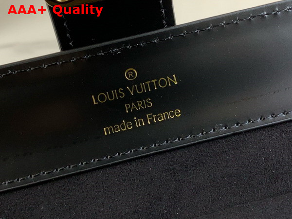 Louis Vuitton Etui Bijoux Jewelry Case in Black Taiga Leather Replica