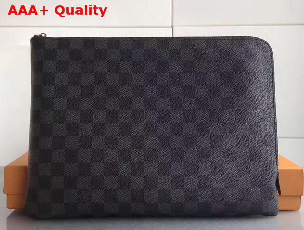 Louis Vuitton Etui Voyage GM Damier Graphite Canvas Replica