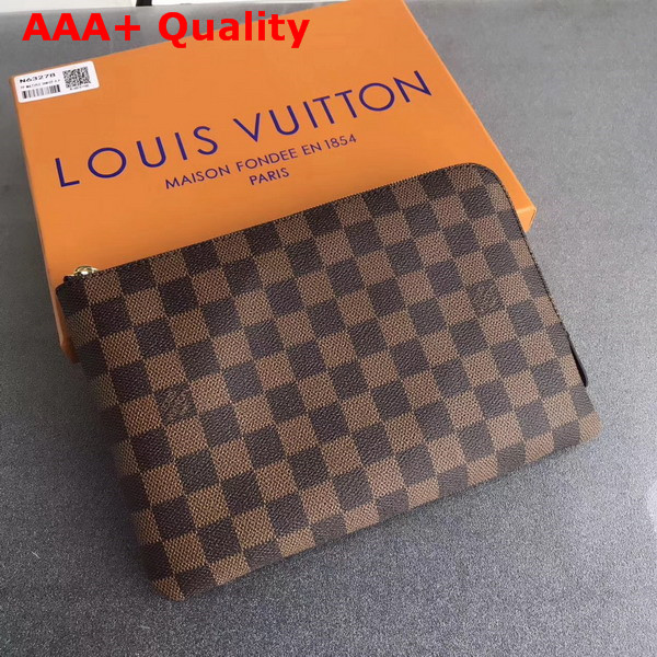 Louis Vuitton Etui Voyage PM Damier Ebene Canvas Replica