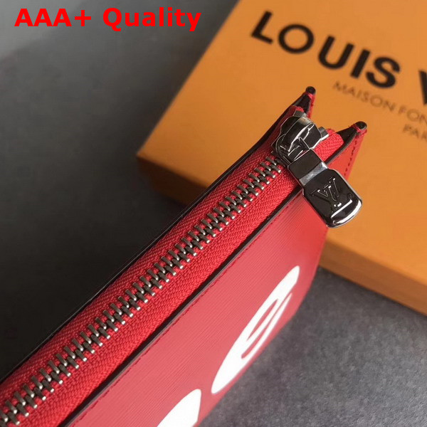 Louis Vuitton Etui Voyage PM Red Epi Leather Replica