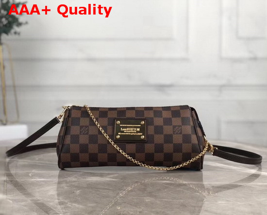 Louis Vuitton Eva Clutch in Daimer Ebene Canvas N55213 Replica