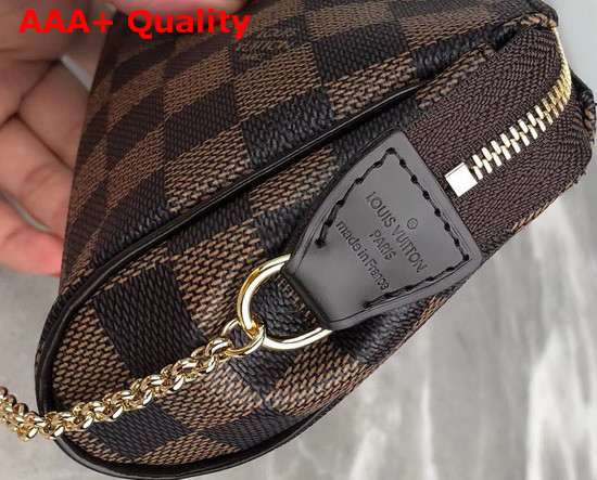 Louis Vuitton Eva Clutch in Daimer Ebene Canvas N55213 Replica