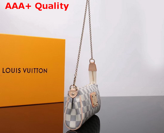 Louis Vuitton Eva Clutch in Damier Azur Canvas Replica