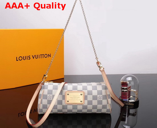 Louis Vuitton Eva Clutch in Damier Azur Canvas Replica