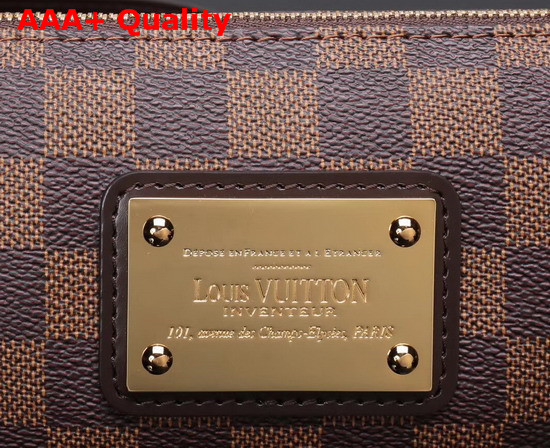 Louis Vuitton Eva Clutch in Damier Ebene Canvas Replica