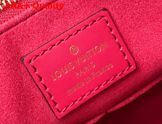 Louis Vuitton Exclusive Online Onthego MM Tote Bag in Red Monogram Empreinte Leather Replica