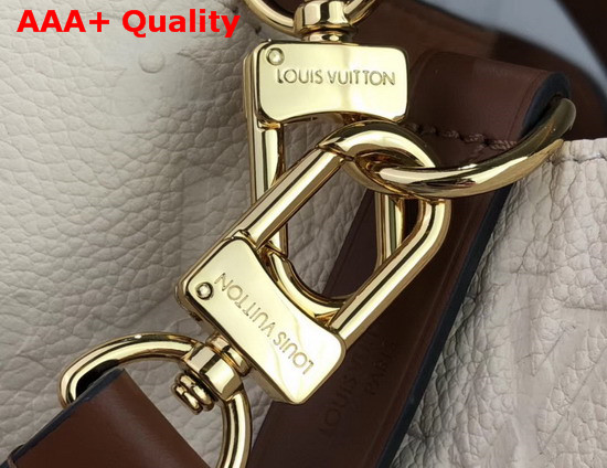 Louis Vuitton Exclusive Prelaunch Neonoe MM Creme Monogram Empreinte Leather M45307 Replica