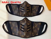 Louis Vuitton Face Mask in Monogram Canvas Replica