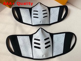 Louis Vuitton Face Mask in White Monogram Canvas Replica