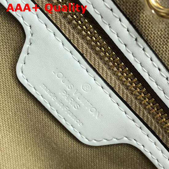 Louis Vuitton Fashion Show Neverfull MM Khaki and White Monogram Canvas Replica