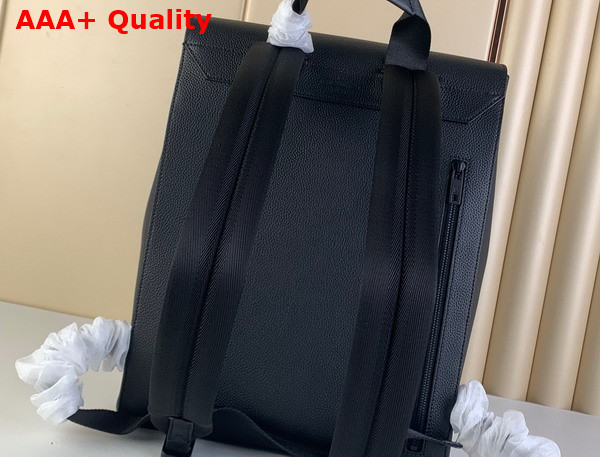 Louis Vuitton Fastline Backpack in Black Cowhide Leather M21367 Replica