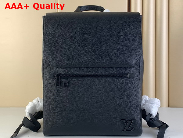 Louis Vuitton Fastline Backpack in Black Cowhide Leather M21367 Replica