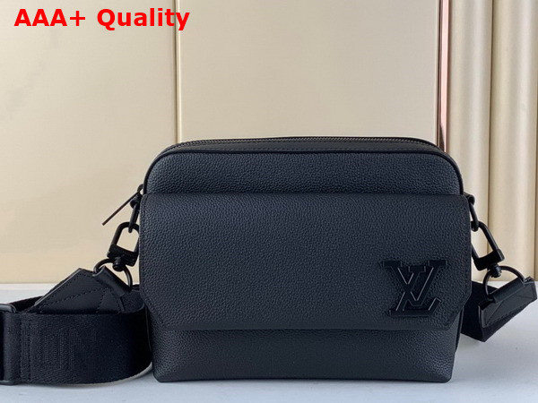 Louis Vuitton Fastline Messenger in Black Cowhide Leather M22482 Replica