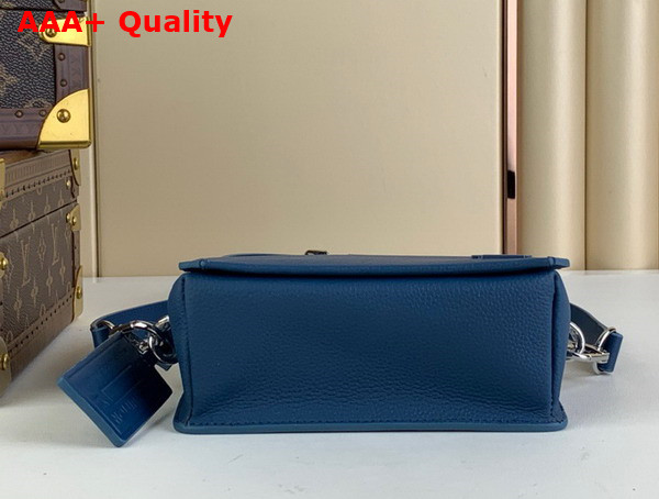 Louis Vuitton Fastline Wearable Wallet in Atlantic Blue Cowhide Leather Replica