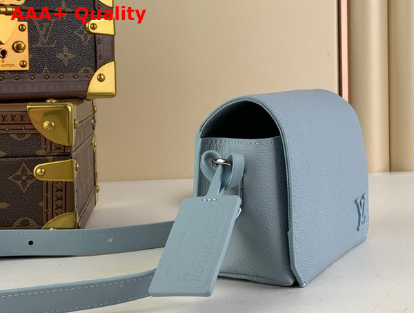 Louis Vuitton Fastline Wearable Wallet in Cloud Blue Cowhide Leather M82804 Replica