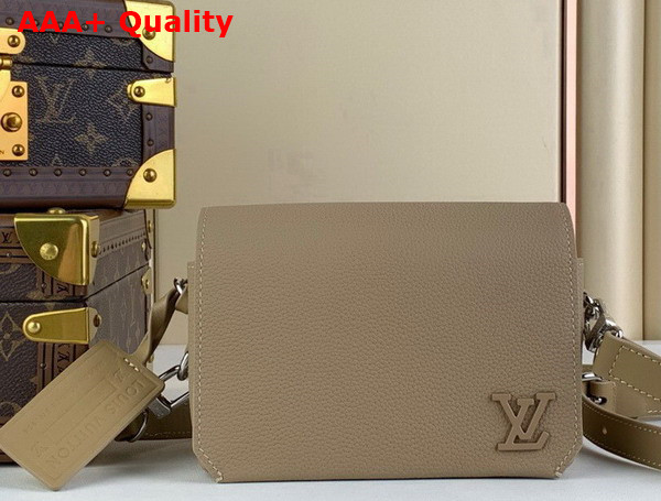 Louis Vuitton Fastline Wearable Wallet in Sable Beige Cowhide Leather Replica