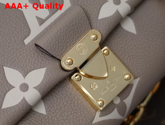 Louis Vuitton Favorite Bicolor Monogram Empreinte Leather Tourterelle Gray Cream M45836 Replica