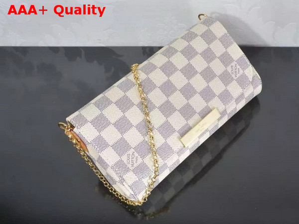 Louis Vuitton Favorite PM Damier Azur Canvas Replica