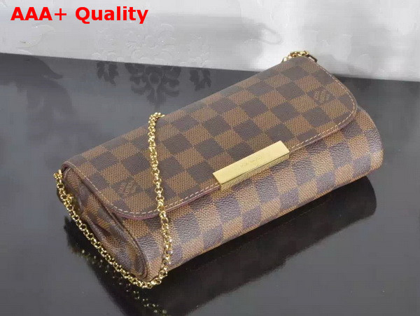 Louis Vuitton Favorite PM Damier Ebene Canvas Replica