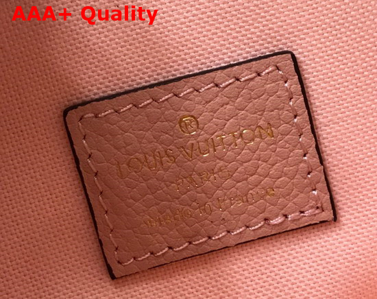 Louis Vuitton Felicie Pochette Rose Ballerine Pink Monogram Empreinte Embossed Supple Grained Cowhide Leather Replica