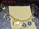 Louis Vuitton Fleur De Monogram Bag Charm Chain Replica