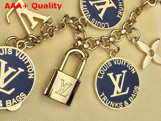 Louis Vuitton Fleur De Monogram Bag Charm Chain Replica