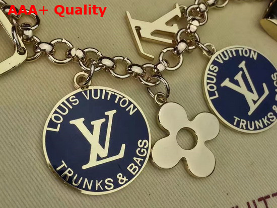 Louis Vuitton Fleur De Monogram Bag Charm Chain Replica