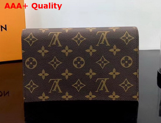 Louis Vuitton Flore Chain Wallet Lie De Vin M67404 Replica