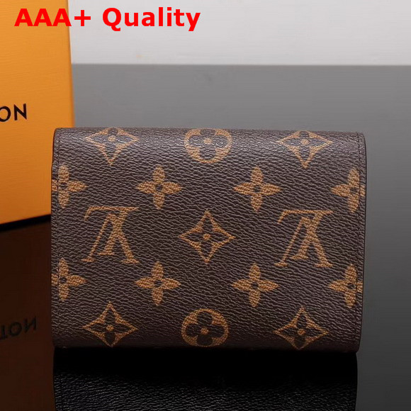 Louis Vuitton Flower Compact Wallet Monogram Coated Canvas Coquelicot M62567 Replica