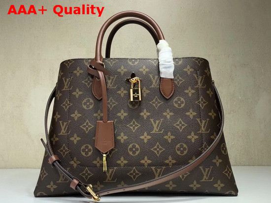 Louis Vuitton Flower Tote Monogram Caramel Brown M43770 Replica