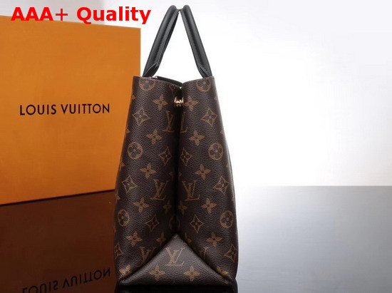 Louis Vuitton Flower Tote Monogram Coated Canvas Noir M43550 Replica