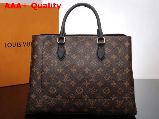 Louis Vuitton Flower Tote Monogram Coated Canvas Noir M43550 Replica