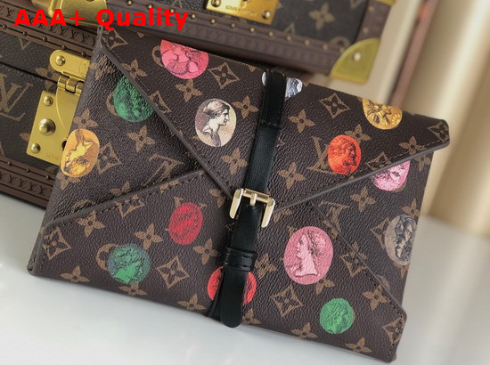 Louis Vuitton Fornasetti Color Pouch Monogram Canvas GI0697 Replica