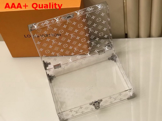 Louis Vuitton Frame Scott Box Plexiglass and Metal Replica