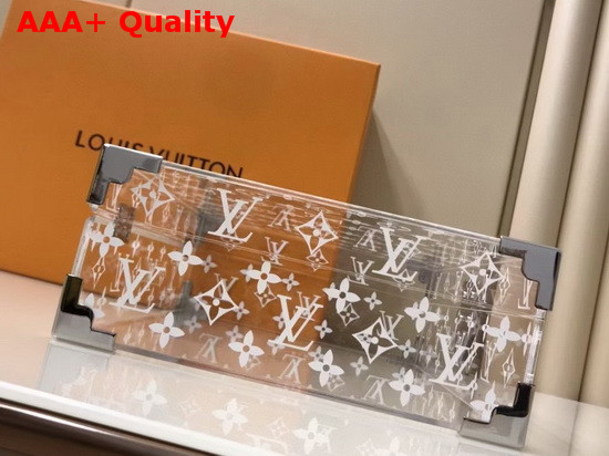 Louis Vuitton Frame Scott Box Plexiglass and Metal Replica