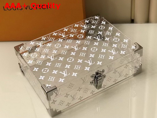 Louis Vuitton Frame Scott Box Plexiglass and Metal Replica